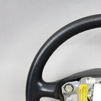 1995-1998 Porsche 911 993 Black 4 Spoke Steering Wheel 99334780452 OEM Used