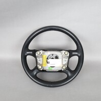 1995-1998 Porsche 911 993 Black 4 Spoke Steering Wheel 99334780452 OEM Used