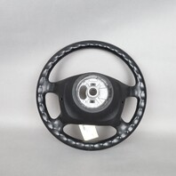 1995-1998 Porsche 911 993 Black 4 Spoke Steering Wheel 99334780452 OEM Used