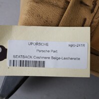 1995-1998 Porsche 911 993 Coupe Rear Seat Backrest Pair Beige OEM