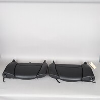 1995-1998 Porsche 911 993 Coupe Rear Seat Backrest Pair Black OEM Used