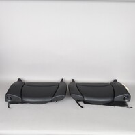 1995-1998 Porsche 911 993 Coupe Rear Seat Backrest Pair Black OEM Used