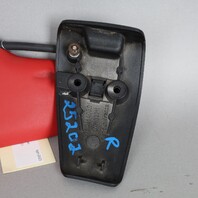 2006-2012 Porsche 911 997 Convertible Right Sun Visor Leather Red OEM