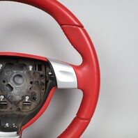 06-09 Porsche 911 Boxster Cayman Sport Steering Wheel Carrera Red OEM NOTE