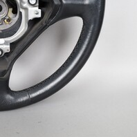 1999-2004 Porsche 911 Boxster Steering Wheel 3 Spoke Black OEM Used