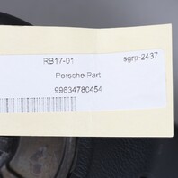 1999-2004 Porsche 911 Boxster Steering Wheel 3 Spoke Black OEM Used