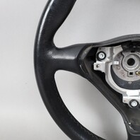 1999-2004 Porsche 911 Boxster Steering Wheel 3 Spoke Black OEM Used