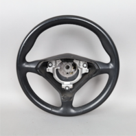 1999-2004 Porsche 911 Boxster Steering Wheel 3 Spoke Black OEM Used