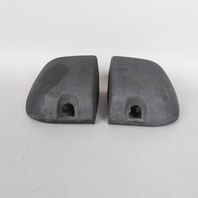1997-2004 Porsche Boxster 986 Rear Bumper Guards Pair 98650542500 OEM Used