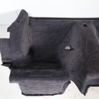 1999-2004 Porsche 911 996 Convertible Rear Seat Carpet Black OEM Used