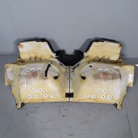 1999-2004 Porsche 911 996 Convertible Rear Seat Carpet Black OEM Used