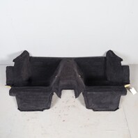 1999-2004 Porsche 911 996 Convertible Rear Seat Carpet Black OEM Used