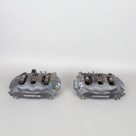 2011-2018 Porsche Cayenne Rear Brake Calipers Brembo Black 95835242301 OEM Used