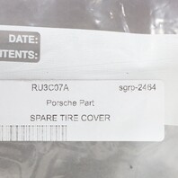 1997-2004 Porsche 911 Boxster Spare Tire Cover Wheel Bag 99655106100 OEM Used