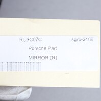 1997-2004 Porsche 911 Boxster Right Door Mirror 5 Pin OEM Used