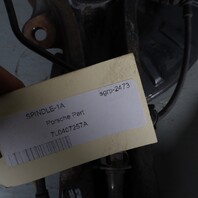 2003-2010 Porsche Cayenne Left Front Spindle Knuckle Hub 7L0407257A OEM Used