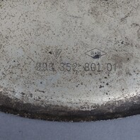 95-98 Porsche 911 993 Rear Brake Caliper Backing Plate 99335280101 OEM Used