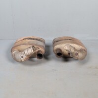 1995-1998 Porsche 911 993 Exhaust Muffler Right Left Pair 99311104504 OEM Used