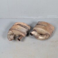 1995-1998 Porsche 911 993 Exhaust Muffler Right Left Pair 99311104504 OEM Used