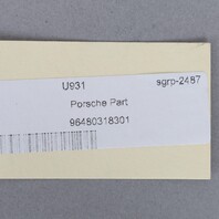1990-1998 Porsche 911 964 993 Left Front Seat Belt Buckle 96480318301 OEM Used