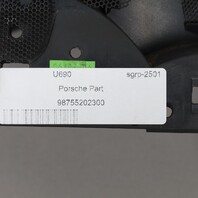 2006-2012 Porsche Cayman 987 Speedometer Instrument Cluster Cover Black OEM Used