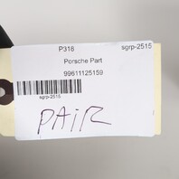 2002-2004 Porsche 911 996 C4S Exhaust Muffler Tips Pair Right / Left OEM