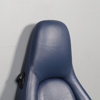 1995-1998 Porsche 911 993 Front Seat Upper Backrest Midnight Blue OEM Used