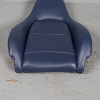 1995-1998 Porsche 911 993 Front Seat Upper Backrest Midnight Blue OEM Used