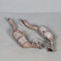 2005-2008 Porsche 911 997 Exhaust Manifold Downpipe Pair 99711303504 OEM Used