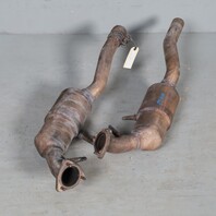 2005-2008 Porsche 911 997 Exhaust Manifold Downpipe Pair 99711303504 OEM Used