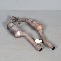 2005-2008 Porsche 911 997 Exhaust Manifold Downpipe Pair 99711303504 OEM Used