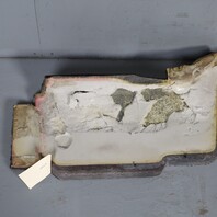 2005-2012 Porsche Boxster Cayman 987 Rear Lower Firewall Carpet Black OEM used