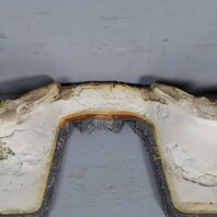 2005-2012 Porsche Boxster Cayman 987 Rear Lower Firewall Carpet Black OEM used