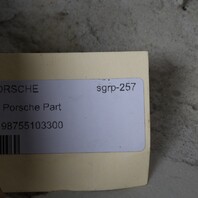 2005-2012 Porsche Boxster Cayman 987 Rear Lower Firewall Carpet Black OEM used