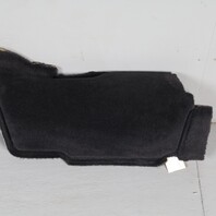 2005-2012 Porsche Boxster Cayman 987 Rear Lower Firewall Carpet Black OEM used
