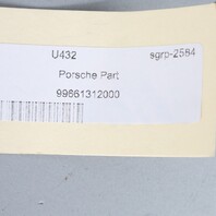 1997‑2002 Porsche Boxster Hazard Flasher Switch Gloss 98661312000 OEM Used