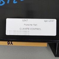 2005-2008 Porsche 911 Boxster Cayman Temperature Control Panel OEM Used WORN
