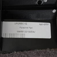 1999-2004 Porsche 911 996 Boxster 986 Fuse Box Kick Panel Carpet Grey OEM Used