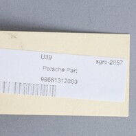 1997‑2002 Porsche Boxster Emergency Hazard Switch Gloss 98661312000 OEM Used