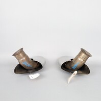 02-04 Porsche 911 996 Exhaust Muffler Tip Left Right Pair 99611105402 OEM Used