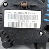 2011-2012 Porsche Boxster 987 3.4 Instrument Cluster 98764132602D07 OEM Used
