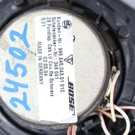 2002-2004 Porsche 911 996 Rear Speaker Left BOSE Black OEM Used