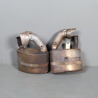 1995-1998 Porsche 911 993 Exhaust Muffler Right Left Pair OEM Used