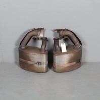 1995-1998 Porsche 911 993 Exhaust Muffler Right Left Pair OEM Used
