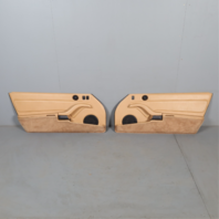 1995-1998 Porsche 911 993 Door Panels Pair Set Left Right Pair Beige OEM Used