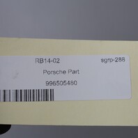 1999-2001 Porsche 911 Right Rear Bumper Guide Heat Shield 99650563200 OEM Used