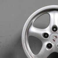 1995-1998 Porsche 911 993 Rear Wheel 17 X 9 Cup Rim 99336212800 OEM Used