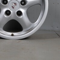 1995-1998 Porsche 911 993 Rear Wheel 17 X 9 Cup Rim 99336212800 OEM Used