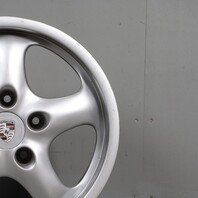 1995-1998 Porsche 911 993 Rear Wheel 17 X 9 Cup Rim 99336212800 OEM Used