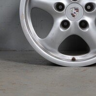 1995-1998 Porsche 911 993 Rear Wheel 17 X 9 Cup Rim 99336212800 OEM Used